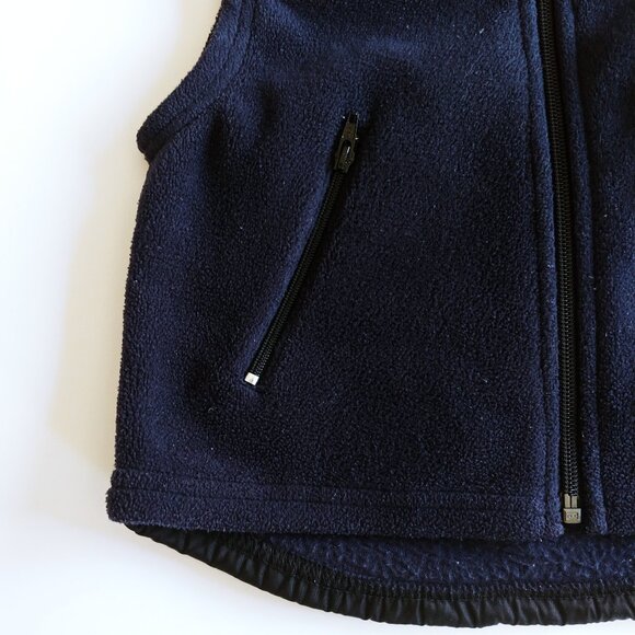 Roots Athletic Fleece/Nylon Zip-Up Vest Made in Canada size 4T - Picture 7 of 10